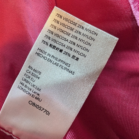 Anthropologie Pilcro Hadley Relaxed Velvet Button Down Top Hot Pink Size 2 - Picture 8 of 9